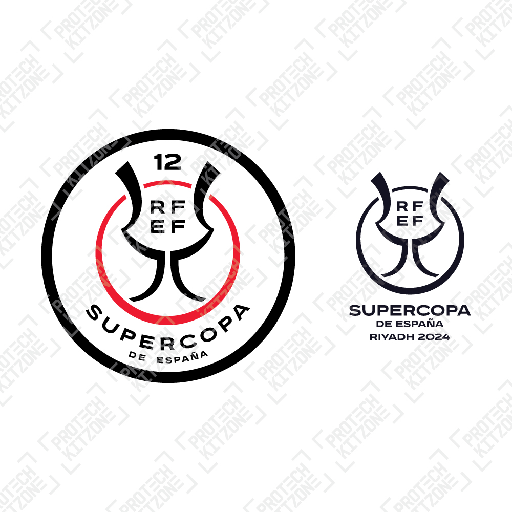 Official Supercopa De España 12 Riyadh 2024 Patch + Match